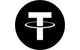 USDT Tether cryptocurrency payment icon